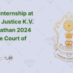 Judicial Internship at Office of Justice K.V. Vishwanathan 2024 [Supreme Court of India]