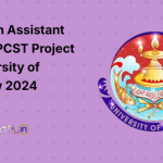 Research Assistant under UPCST Project at University of Lucknow 2024
