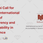 NLU Delhi Call for Research Papers: International Journal of Transparency and Accountability in Governance