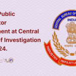 Special Public Prosecutor Recruitment at Central Bureau of Investigation (CBI) 2024