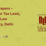 Call for Papers – Centre for Tax Laws, National Law University, Delhi