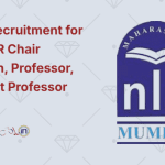 MNLU Recruitment for DPIIT-IPR Chair Research, Professor, Assistant Professor (Law)