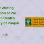 1st Essay Writing Competition at Pro Bono Club Central University of Punjab 2024.