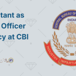 Consultant as Pairavi Officer Vacancy at CBI 2024