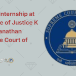 Judicial Internship at the Office of Justice K V Vishwanathan (Supreme Court of India)