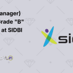 Legal (Manager) Officer Grade B Vacancy at SIDBI 2024