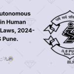 Online Autonomous Diploma in Human Rights & Laws, 2024-25 by ILS Pune