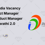 Digital India Vacancy for Project Manager cum Product Manager (Kisan Sarathi 2.0 project.)