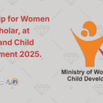 Internship for Women (Girl)Scholar, at Women and Child Development 2025.