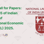 NLSIU Call for Papers Volume 15 of Indian Journal of International Economic Law (IJIEL) 2025