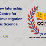 Online Law Internship 2025 at Centre for Criminal Investigation & Forensic Science (CCIFS).