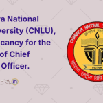 Chanakya National Law University (CNLU), Patna Vacancy for the position of Chief Security Officer.