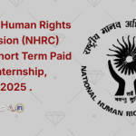 National Human Rights Commission (NHRC) Online Short Term Paid Winter Internship, January 2025 .