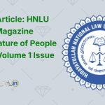 Call for Article HNLU Raipur, Magazine Koitur Nature of People [Koitur, Volume 1 Issue 1] 2025