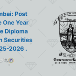 GLC Mumbai Post Graduate One Year Part-Time Diploma Course in Securities Laws 2025-2026