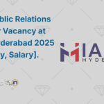 Legal Public Relations Manager Vacancy at IAMC Hyderabad 2025 [Eligibility, Salary]