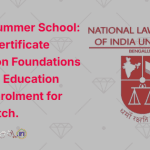 NLSIU Summer School Online Certificate Course on Foundations for Legal Education (FLE) Enrolment for 2025 batch
