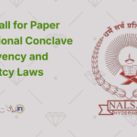 Nalsar University of Law Call for Paper with National Conclave on Insolvency and Bankruptcy Laws [2025]