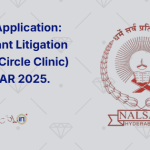 Call for Application Consultant Litigation (Square Circle Clinic) by NALSAR 2025