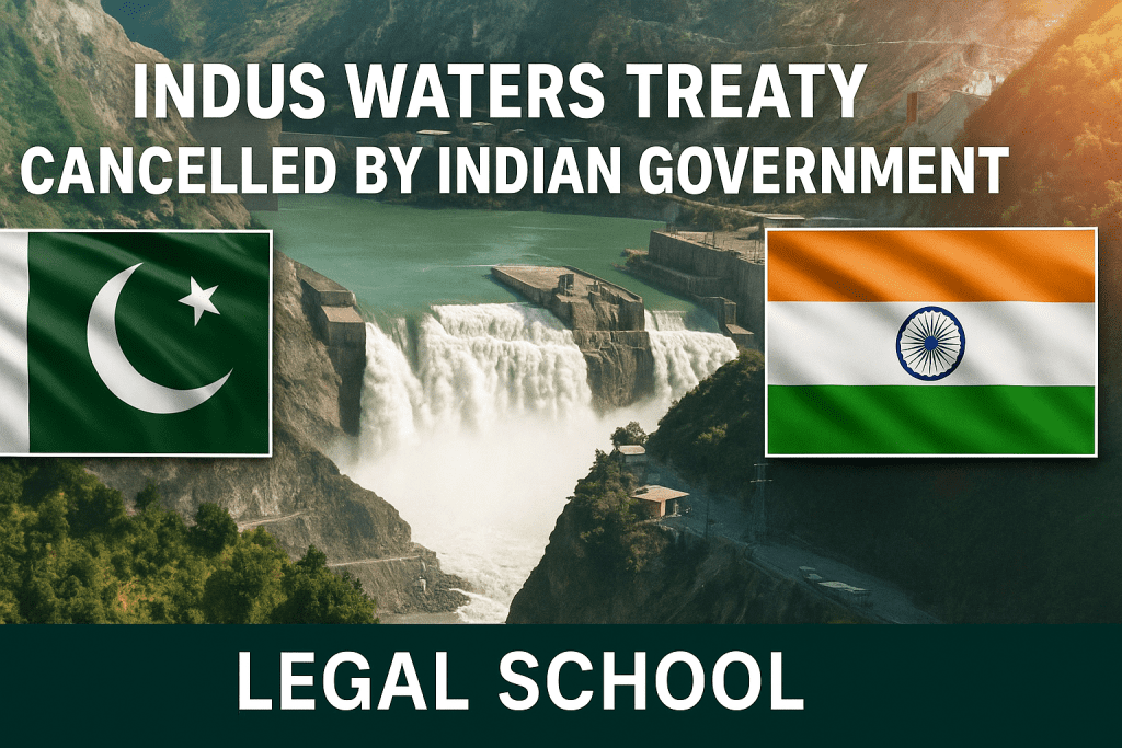 Indus Waters Treaty (IWT) Cancelled by Indian Government @ Sindhu Waters Treaty History, Significance and Implications.
