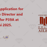 Call for Application for Executive Director and Director for P39A at NLU Delhi 2025