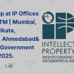 Internship at IP Offices in the Office of CGPDTM [Bench: Mumbai, Delhi, Kolkata, Chennai, Ahmedabad& Nagpur] Government of India 2025