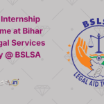 Summer Internship Programme at Bihar State Legal Services Authority @ BSLSA 2025