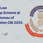 Summer Law Internship Scheme at Central Bureau of Investigation CBI 2025