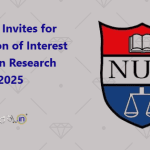 WBNUJS Invites for Expression of Interest for Action Research Projects 2025