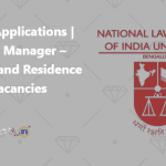 Call for Applications Assistant Manager – Campus and Residence Life 2 Vacancies