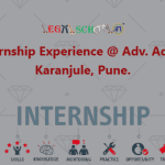 Internship Experience @ Adv. Aditya Karanjule, Pune