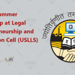 Online Summer Internship at Legal Entrepreneurship and Incubation Cell (USLLS) GGSIPU.