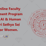 7 Days Online Faculty Development Program (FDP) on AI & Human Rights, Sri Sathya Sai College for Women