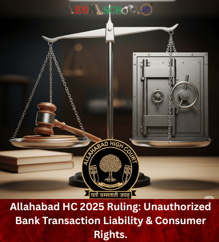 Allahabad HC 2025 Ruling: Unauthorized Bank Transaction Liability & Consumer Rights