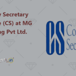 Company Secretary Executive (CS) at MG Consulting Pvt Ltd. Mumbai
