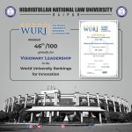 HNLU Secures 46th Global Rank for Visionary Leadership in 2025 WURI Rankings, 2025
