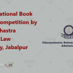 Online National Book Review Competition by Dharmashastra National Law University, Jabalpur (MP)