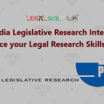 PRS India Legislative Research Internship Enhance your Legal Research Skills 2025