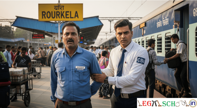CBI Arrests Railway Parcel Clerk in Rourkela, Odisha for Accepting Bribe