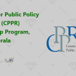 Centre for Public Policy Research (CPPR) Internship Program, Kochi, Kerala