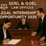 Goel & Goel Law Offices Legal Internship Opportunity 2025