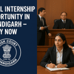 Legal Internship Opportunity in Chandigarh – Apply Now [With Stipends]