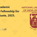 NLSIU Academic Research Fellowship for Law Graduate, 2025