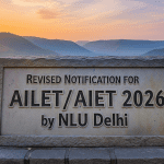 National Law University Delhi Revised Notification for AILET/AIET 2026