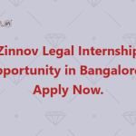 Zinnov Legal Internship Opportunity in Bangalore – Apply Now