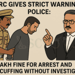 NHRC gives strict warning to police: ₹2 lakh fine for arrest and handcuffing without investigation