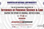 HNLU CALL for PAPERS -International Conference on Forensic Science and Law, 2025