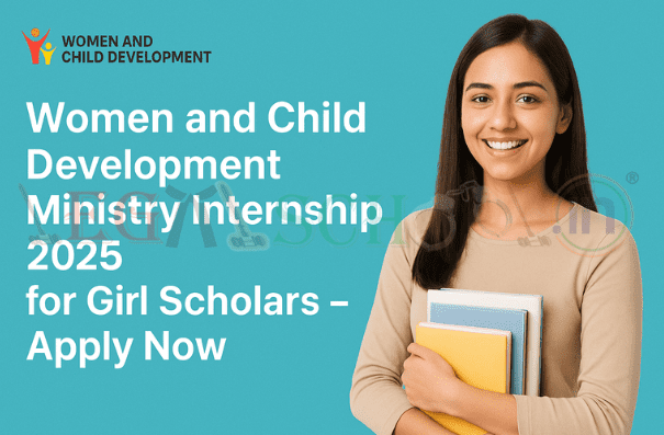 WCD Ministry Paid Internship for GirlWomen with Hostel & Certificate [Stipend ₹20,000]