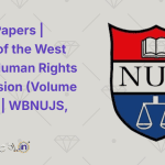 Call for Papers Journal of the West Bengal Human Rights Commission (Volume 3, 2025) WBNUJS, Kolkata
