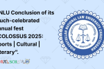 HNLU Conclusion of its much-celebrated annual fest “COLOSSUS 2025 Sports Cultural Literary”